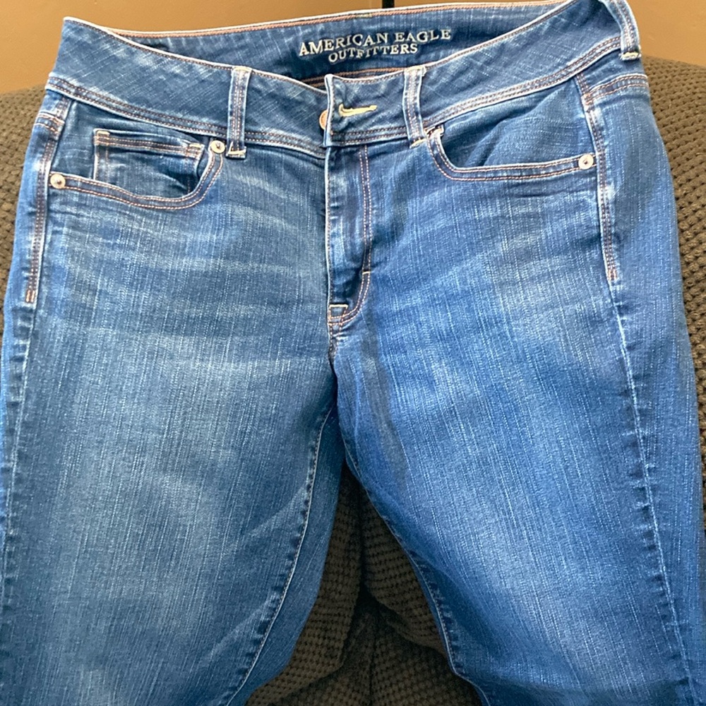 Women’s American Eagle kick boot jeans size 10 short
